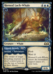 Horned Loch-Whale - Foil - Showcase